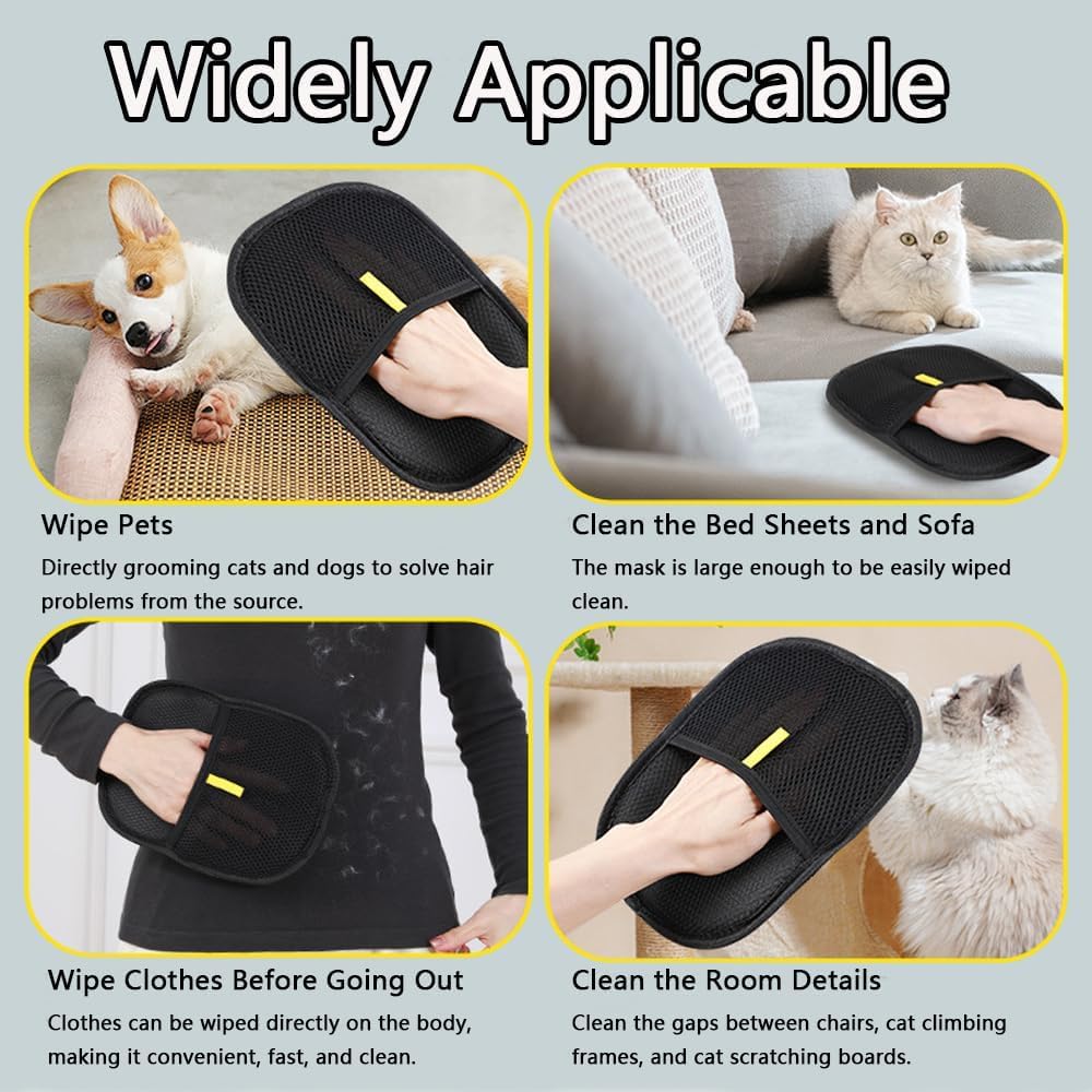 Meow™ FurEase Grooming Gloves