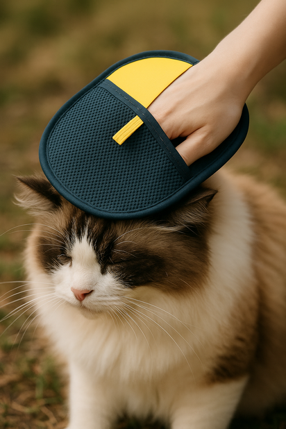 Meow™ FurEase Grooming Gloves